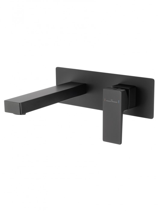 Смеситель для раковины встраиваемый, Wonzon &amp; Woghand Cube 2.0, WW-88869068-MB цвет: черный