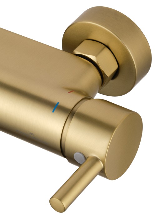 Смеситель для душа с встроенным изливом, Wonzon & Woghand Muse, WW-A30902-BG цвет: золото