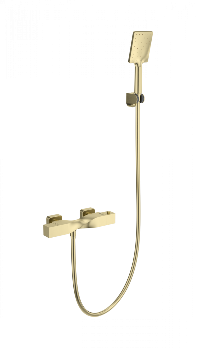 Смеситель для душа с термостатом, Wonzon &amp; Woghand, WW-B2025-A-BG цвет: золото