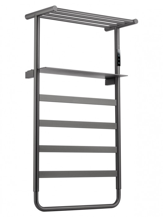 Полотенцесушитель электрический, Wonzon &amp; Woghand Dusseldorf, WW-A208-GM цвет: графит