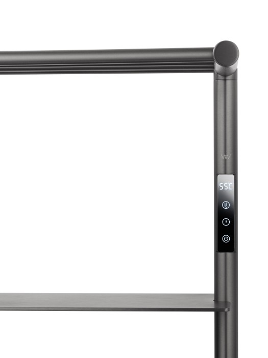 Полотенцесушитель электрический, Wonzon & Woghand Dusseldorf, WW-A208-GM цвет: графит