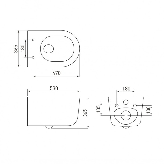 Унитаз подвесной Berges Tornas Rimless безободковый, с микролифтом, арт. 082137