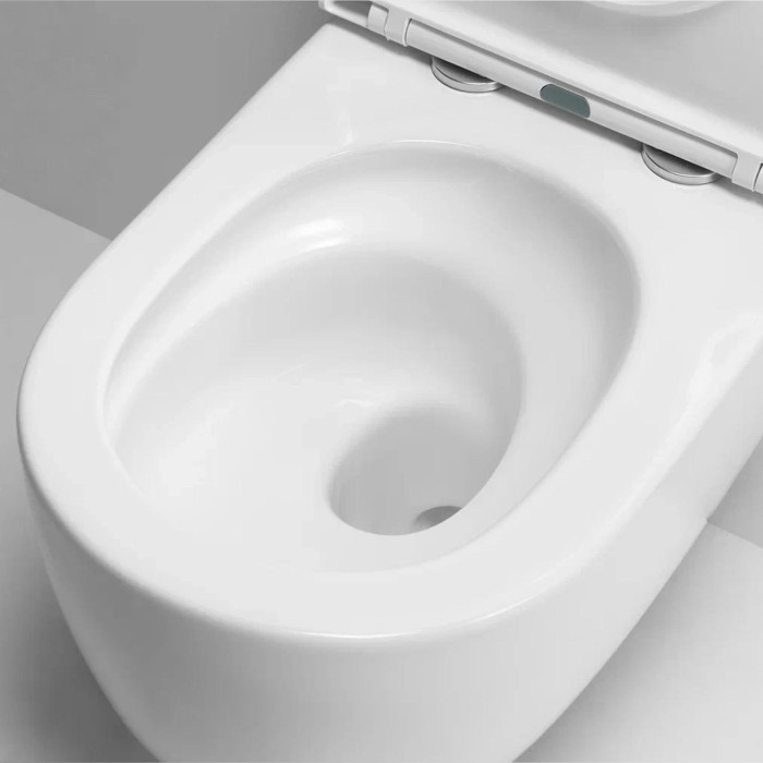 Унитаз подвесной Berges Tornas Rimless безободковый, с микролифтом, арт. 082137