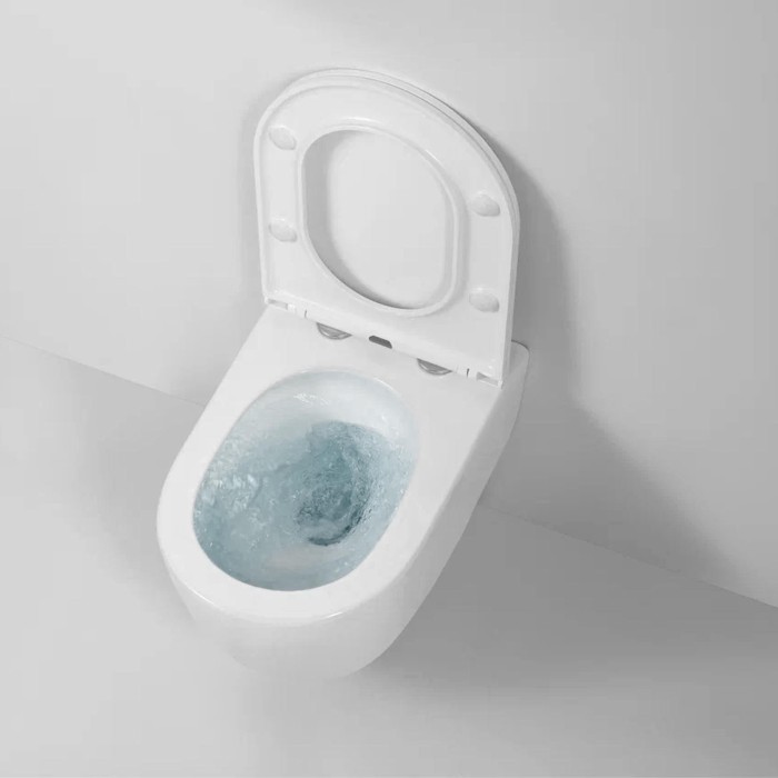 Унитаз подвесной Berges Tornas Rimless безободковый, с микролифтом, арт. 082137