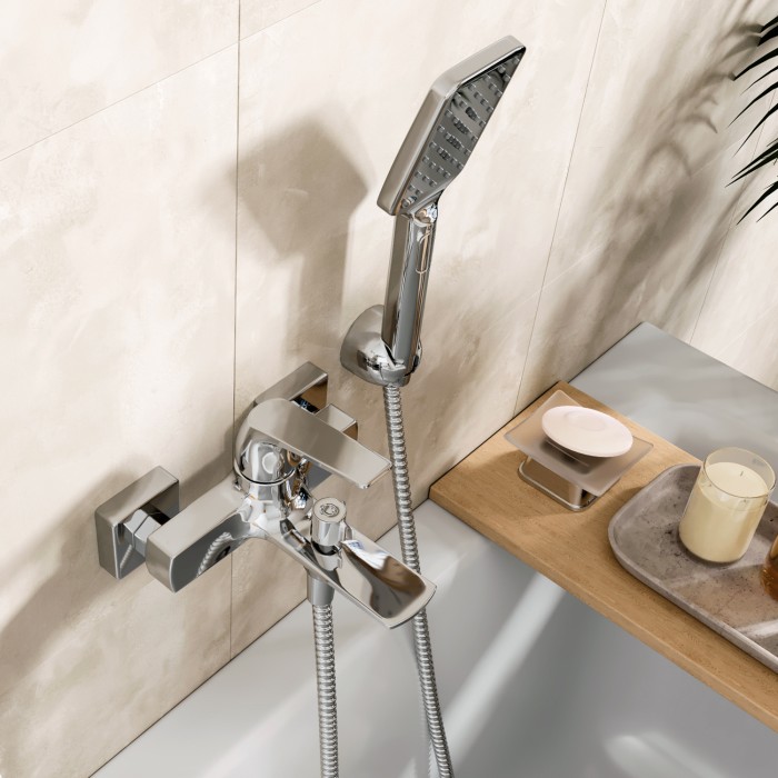 Смеситель для ванны с коротким изливом Neime 1900 WasserKRAFT арт. 1901