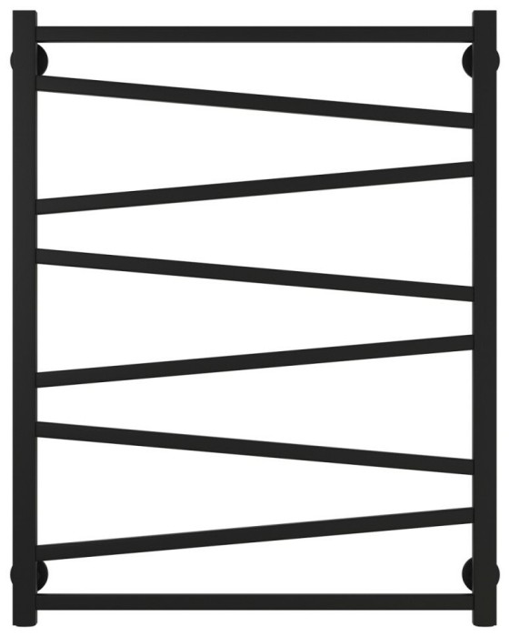 Сунержа Водяной полотенцесушитель 800x600, Сирокко, 31-0253-8060 цвет: матовый чёрный