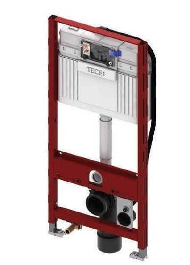 Рама для установки подв. Унитаза toto neorest, высота h1120мм, с креплением к стене, TECE арт. 9300344