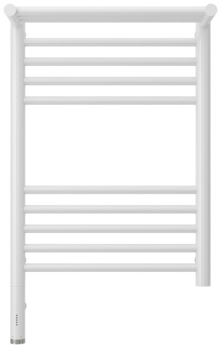 Сунержа Электрический полотенцесушитель 600x400, Богема 3.0 с 1 полкой, 12-5806-6040 цвет: белый