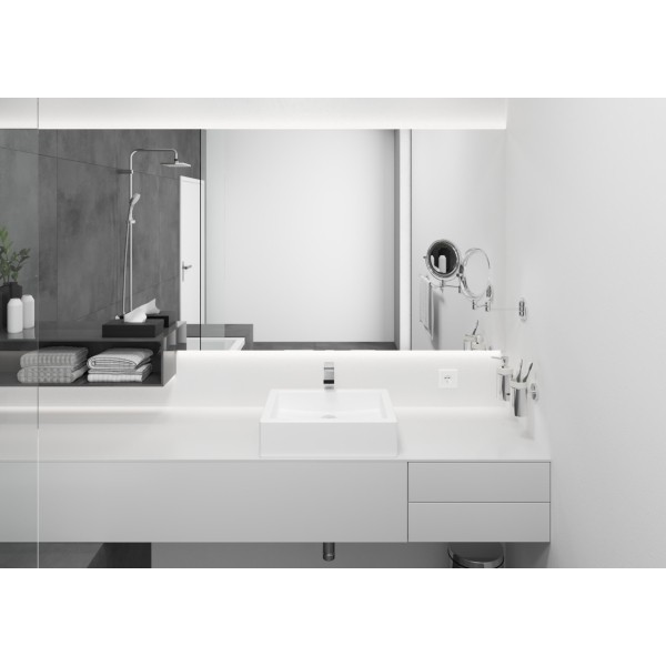 Смеситель для раковины без сливного гарнитура, Hansgrohe Vernis Shape, хром арт. 71591000