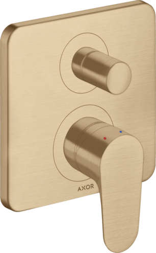 Смеситель для ванны Citterio M Axor, шлифованная бронза арт. 34427140