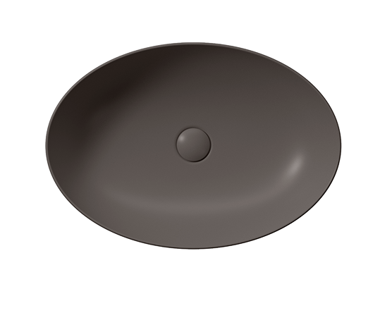 Раковина накладная 60х42х16 см, цвет bistro, санфарфор, Color-elements GSI арт. 884216