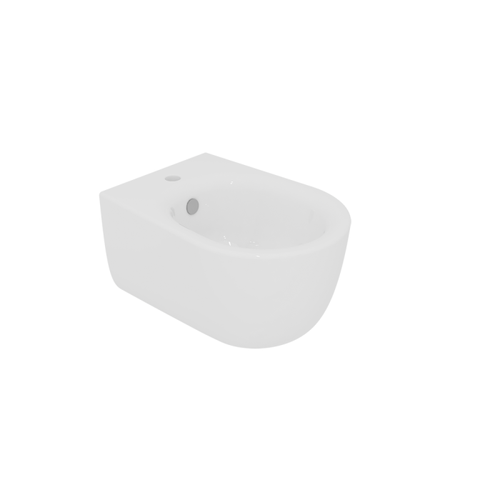 Биде подвесное белый глянцевый, GSG Ceramic Design Hit!, HIBISO000