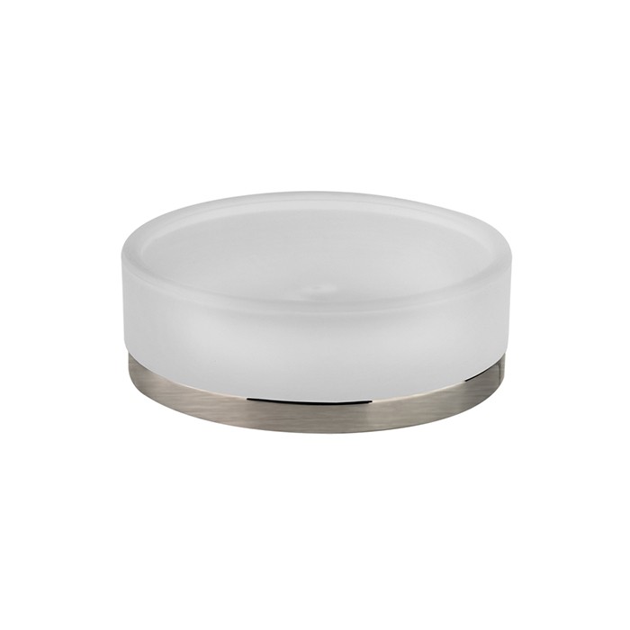 Мыльница настольная, сатинированное стекло, Gessi Emporio accessories, finox brushed nickel арт. 38827#149