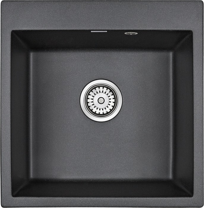 Мойка для кухни гранит 510х520 Paulmark KANTE 50, черный - PM105152-BL