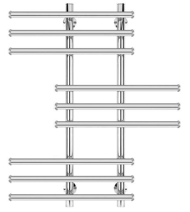 Полотенцесушитель электрический 80x20x60 Турин 5 (хром) Secado арт. 4603777455989