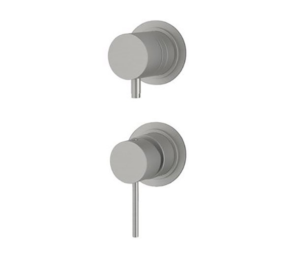 Смеситель матовый, Remer X Style Inox, скрытого монтажа SSX92P
