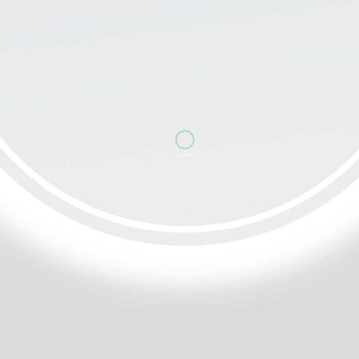 Зеркало D900 подсветка, сенсорный выключатель с функцией диммера, Azario Ника - AZ-Z-004CS