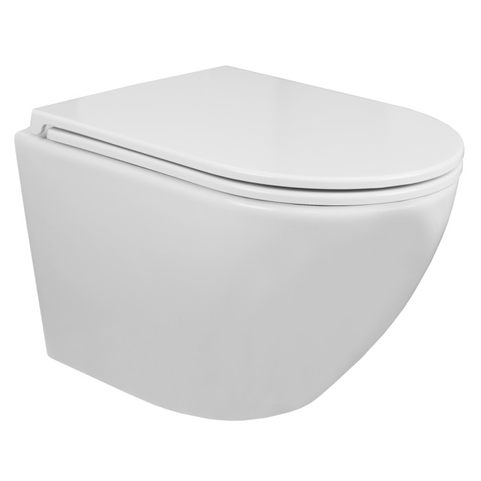 Готовый комплект инсталляция + унитаз Grado N с быстросъемным сиденьем микролифт+ клавиша смыва хром глянец  Azario - AZ-8010-1000+AZ-8200-0031+AZ-0046N