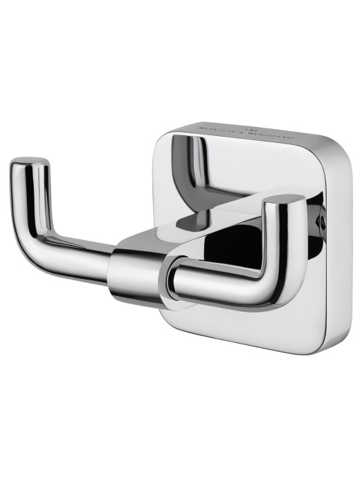 Двойной крючок для ванной, Wonzon &amp; Woghand Still, WW-6625 цвет: хром