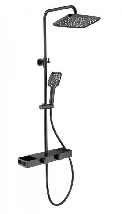 Душевая система, Wonzon &amp; Woghand, WW-B3552-MB цвет: черный