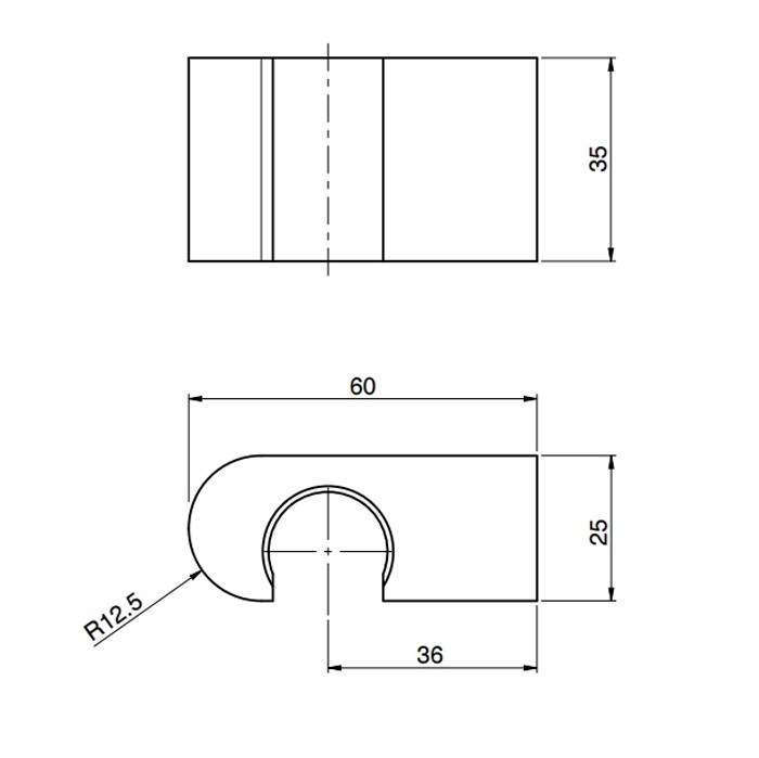 Fima Carlo Frattini Держатель для душа, SWITCH, F5904CR цвет: хром