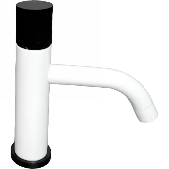 Смеситель для умывальника white-black, Boheme Stick - 121-WB