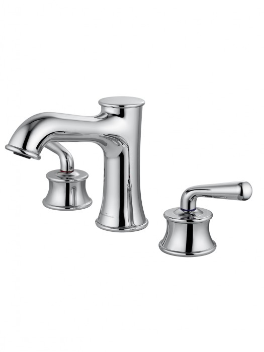 Смеситель для раковины на 3 отверстия, Wonzon &amp; Woghand Steam, WW-88159008-CR цвет: хром