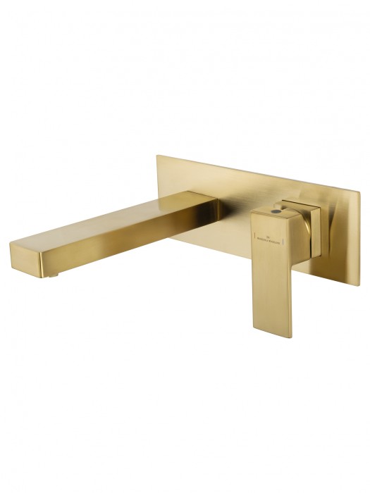 Смеситель для раковины встраиваемый, Wonzon &amp; Woghand Cube, WW-88869016-BG цвет: золото