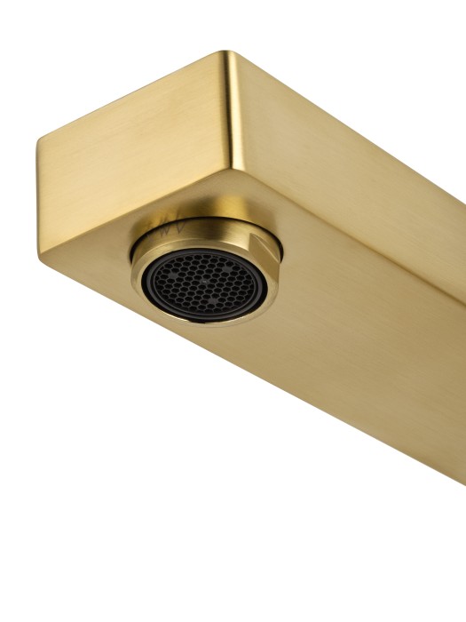 Смеситель для раковины встраиваемый, Wonzon & Woghand Cube, WW-88869016-BG цвет: золото