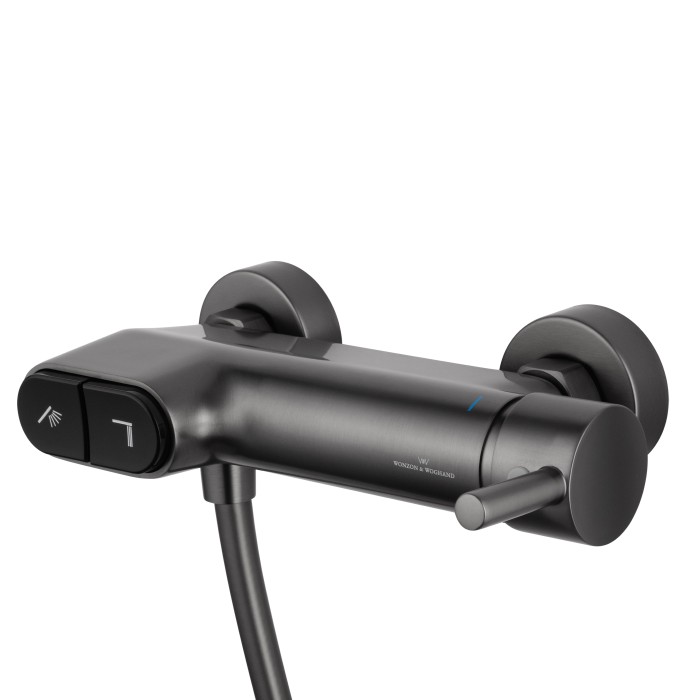 Смеситель для душа с встроенным изливом, Wonzon & Woghand Muse, WW-A30902-BGG цвет: графит