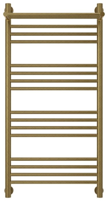 Сунержа Водяной полотенцесушитель 1000x500, Богема+ с 1 полкой, 05-0223-1050 цвет: состаренная бронза