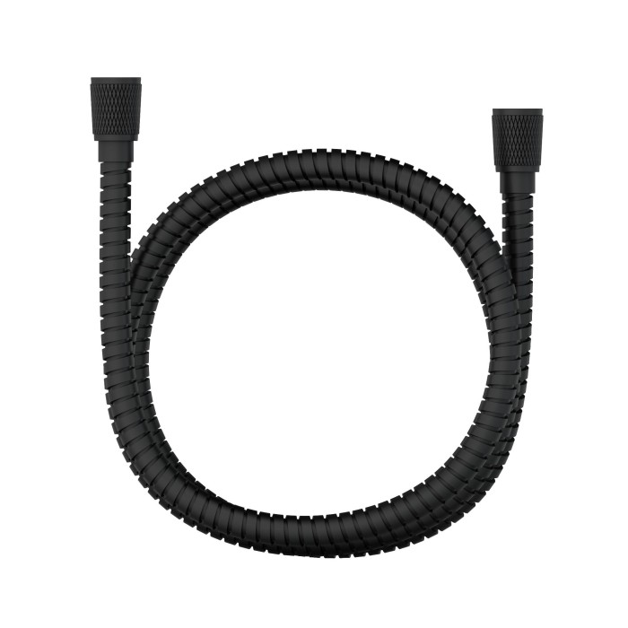 Шланг для душа в металлической оплётке 1500 мм, Wonzon &amp; Woghand, WW-88RG02-1500-MB цвет: черный