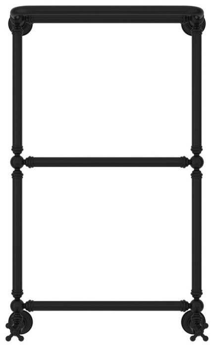 Сунержа Водяной полотенцесушитель 860x500, Ренессанс, 31-0281-8650 цвет: матовый чёрный