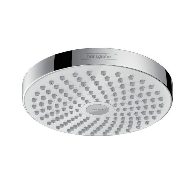 Верхний душ Croma Select S Hansgrohe, белый, хром арт. 26522400