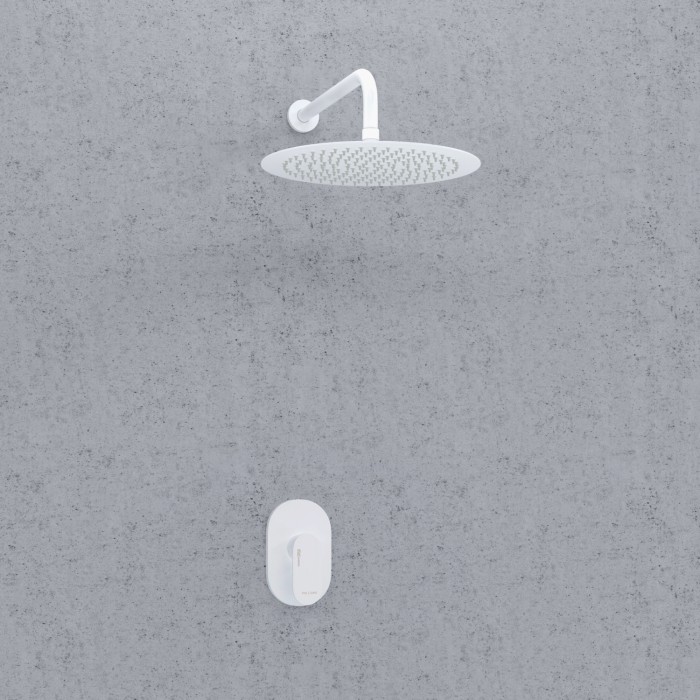 Встраиваемый комплект для душа с верхней душевой насадкой Mindel 8500 WasserKRAFT арт. A85146