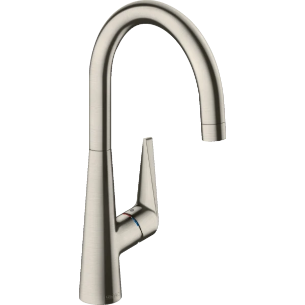 Смеситель для кухни, с вытяжным изливом, Eco, Hansgrohe Talis M51, нержавеющая сталь арт. 72816800