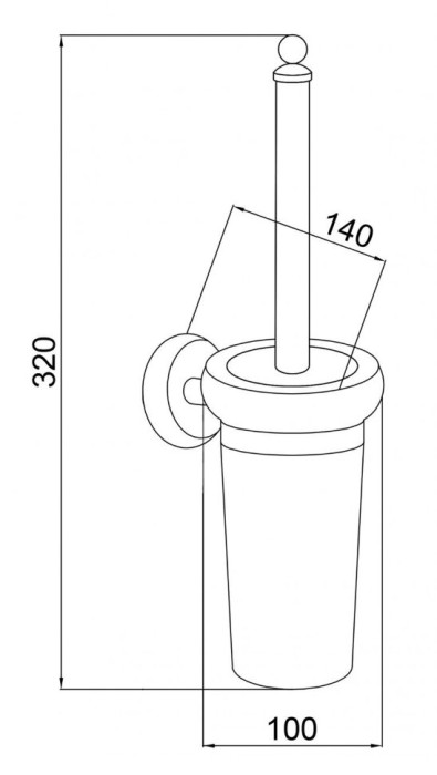 Ершик настенный, Palazzo, Boheme 10114