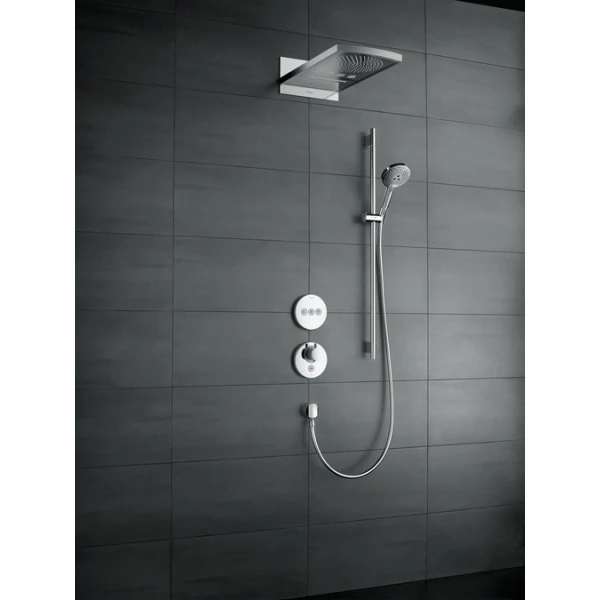 Переключатель потоков для душа на 3 потребителя, Hansgrohe ShowerSelect S, хром арт. 15745000