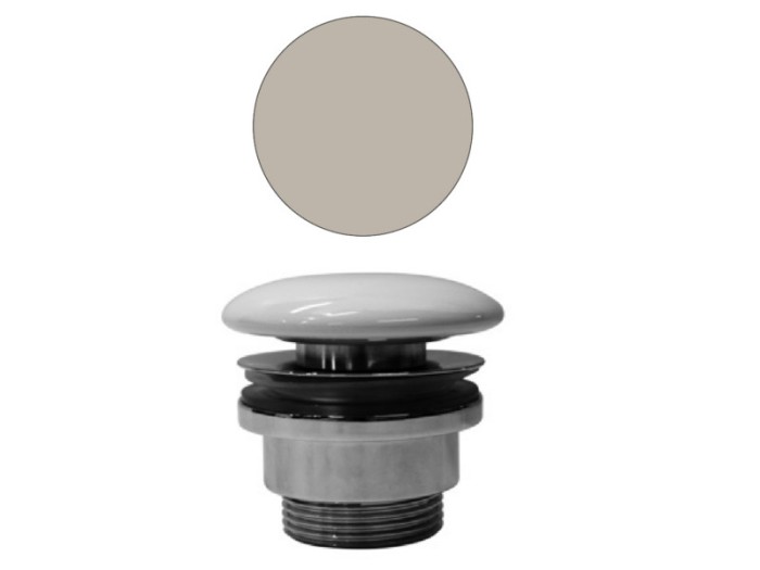 Донный клапан для раковины creta matte, керамическая крышка, без перелива, Color-elements GSI арт. PVC08