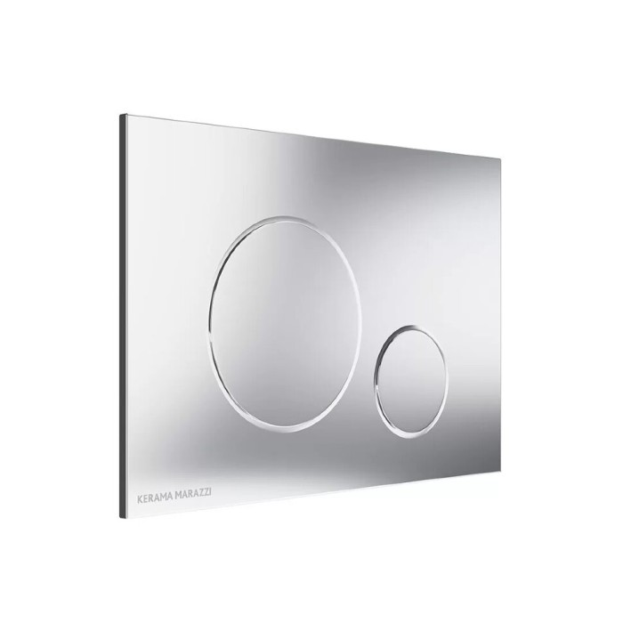 Клавиша смыва для скрытых систем инсталляции, Kerama Marazzi, хром - FPR.A.CR