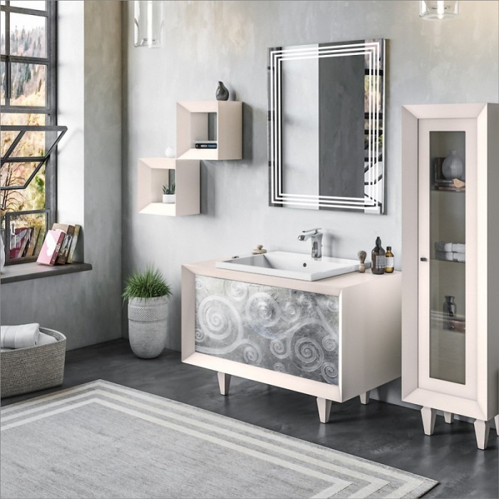 Зеркало 600х800, LED-подсветка с диммером, сенсорный выключатель, Azario Спарта - ФР-00001412