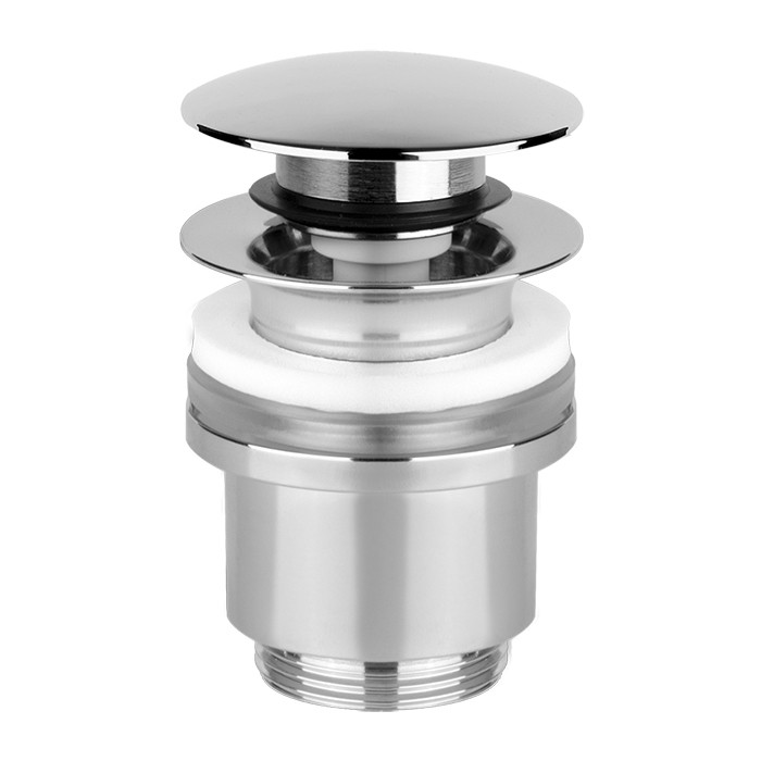 Донный клапан для раковины Stop&Go 1”1/4, без слива-перелива, Gessi, 01420#031 цвет: хром
