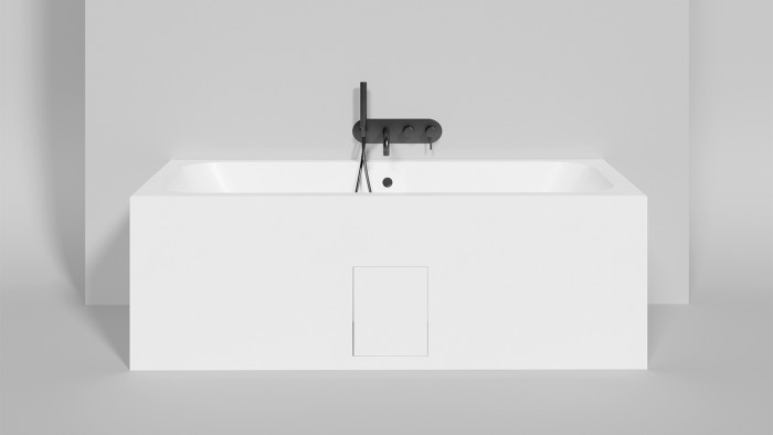 Ванна встраиваемая 170x75, глянцевая, Salini ORLANDA AXIS арт. 103213GRH