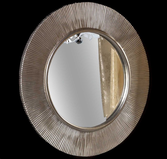 Зеркало shine silver d82, Boheme Neoart - 528-SL
