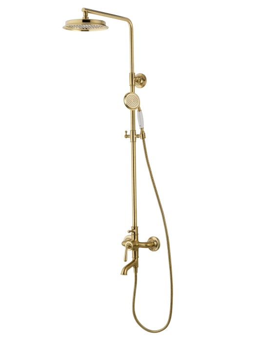 Душевая система, Wonzon &amp; Woghand Steam, WW-88739008-BG цвет: золото