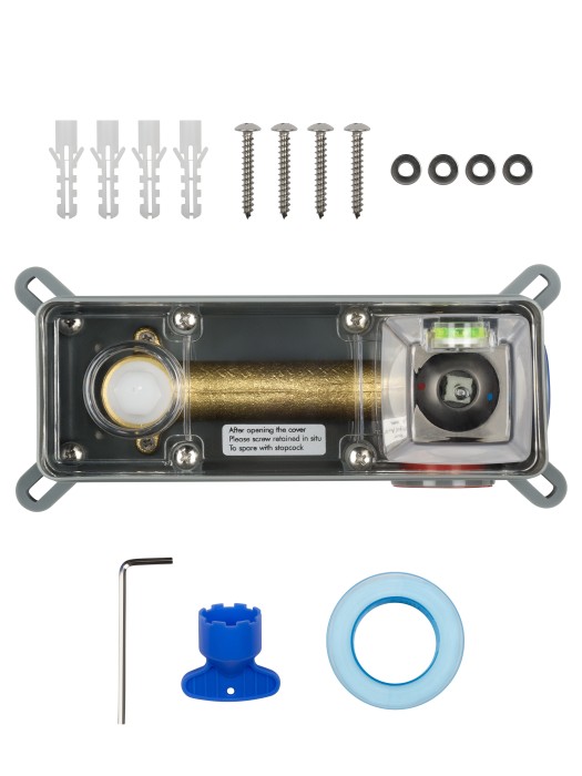 Смеситель для раковины встраиваемый, Wonzon & Woghand Cube, WW-88869016-CR цвет: хром