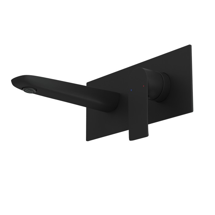 Смеситель для раковины, рычажный, BERGES Ventas, черный арт. 076006