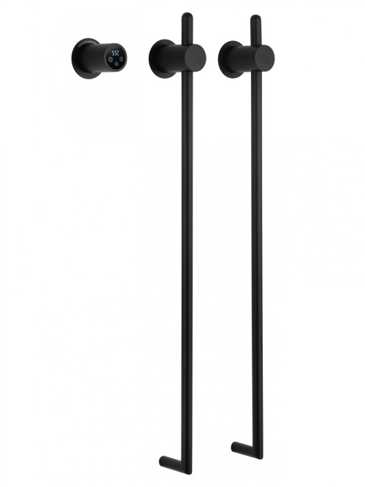 Полотенцесушитель электрический встраиваемый, Wonzon &amp; Woghand Leipzig, WW-AL3621-MB цвет: черный