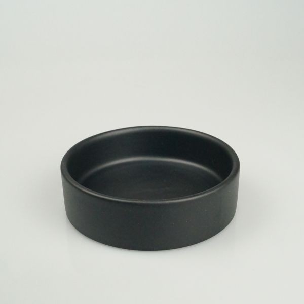 Наcтольная черная матовая керамическая мыльница STIL HAUS Bucket, BK09AP(NEOP) цвет: черный