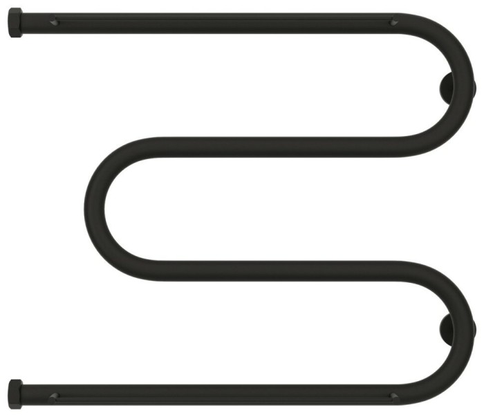 Сунержа Водяной полотенцесушитель 500x650, М-образный, 15-4008-5065 цвет: тёмный титан муар